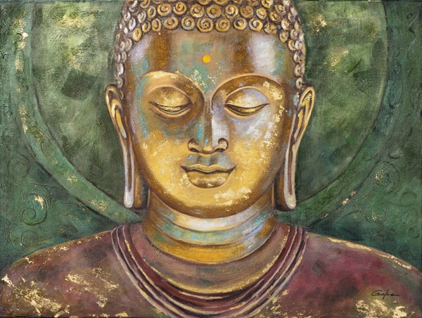 Schilderij Boeddha ilxe1618 - Schilderijenshop