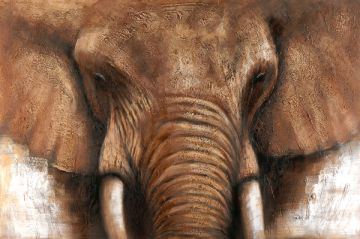 Olifant schilderij 100x150