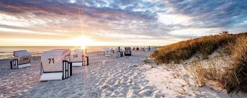 fotokunst strand en duinen 60x150